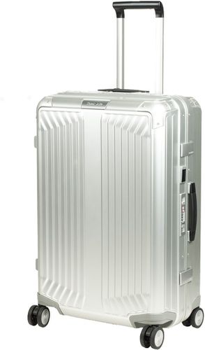 Valise Lite Box en aluminium - 69cm - (Couleur: Argent) Argent - Samsonite - Modalova