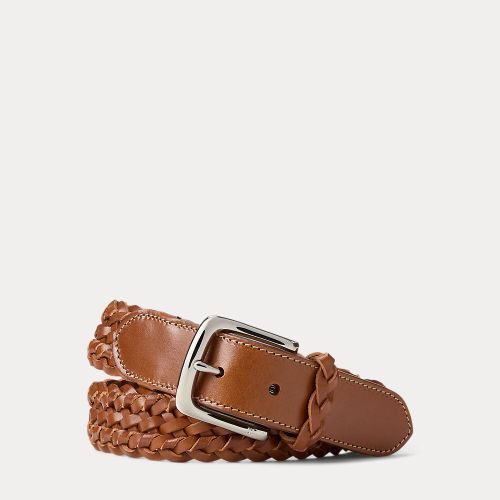 Ceinture en cuir tressé - Purple Label - Modalova