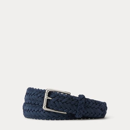 Ceinture tressée en daim de vachette - Purple Label - Modalova