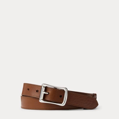 Ceinture surjetée en cuir - Purple Label - Modalova