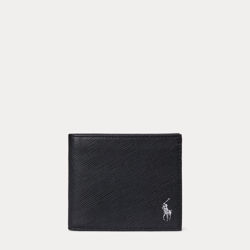 Portefeuille en cuir Saffiano - Polo Ralph Lauren - Modalova