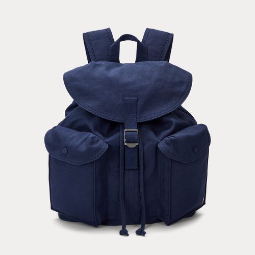 Sac à dos à rabat en toile - Polo Ralph Lauren - Modalova