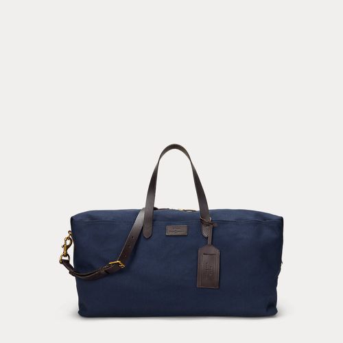 Sac de voyage en toile bordé de cuir - Polo Ralph Lauren - Modalova