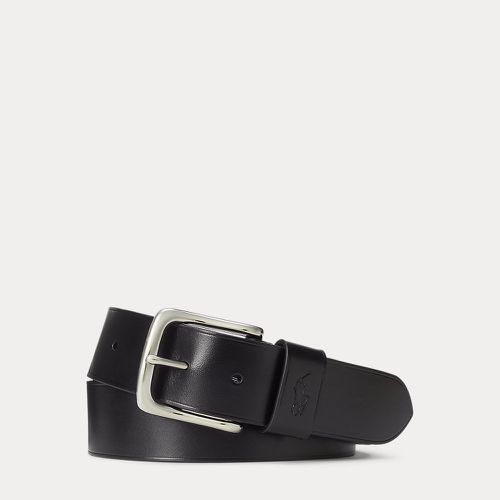 Ceinture en cuir pleine fleur - Polo Ralph Lauren - Modalova