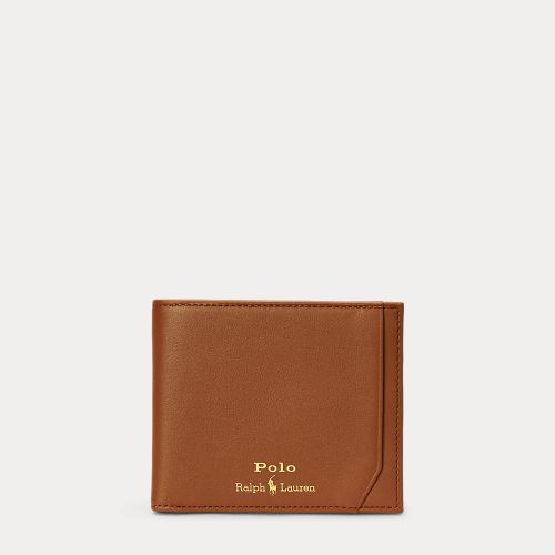 Portefeuille en cuir lisse - Polo Ralph Lauren - Modalova