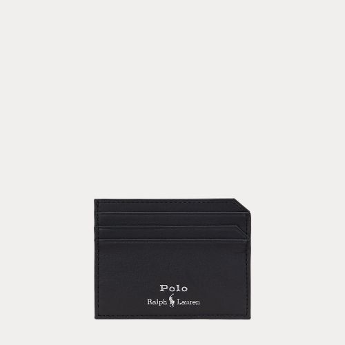 Porte-cartes en cuir lisse - Polo Ralph Lauren - Modalova
