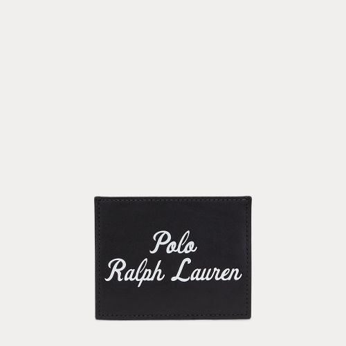 Portefeuille à logo en cuir - Polo Ralph Lauren - Modalova