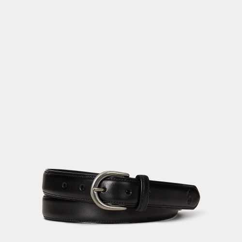 Ceinture en cuir pleine fleur - Polo Ralph Lauren - Modalova