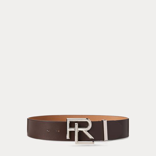 Ceinture large RL en cuir box - Collection - Modalova