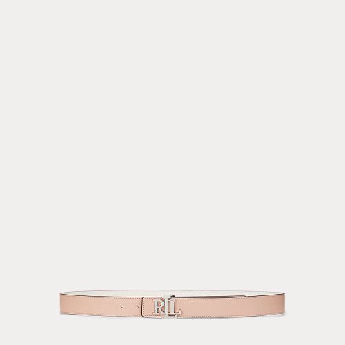 Ceinture en cuir grainé réversible - Lauren - Modalova