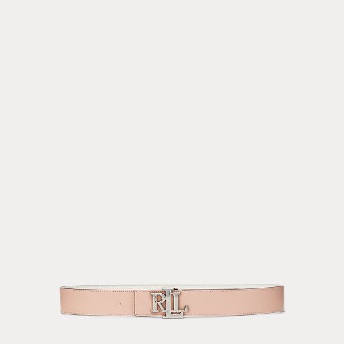 Ceinture en cuir grainé réversible - Lauren - Modalova
