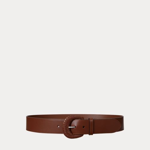 Ceinture large vachette boucle tressée - Lauren - Modalova