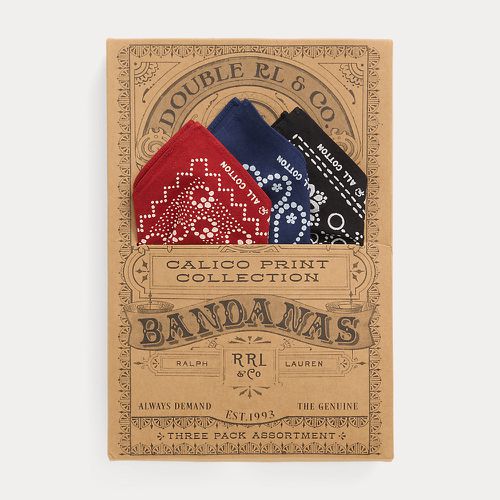 Lot de 3 bandanas en coton - RRL - Modalova