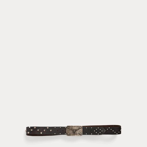 Ceinture cloutée en cuir - RRL - Modalova