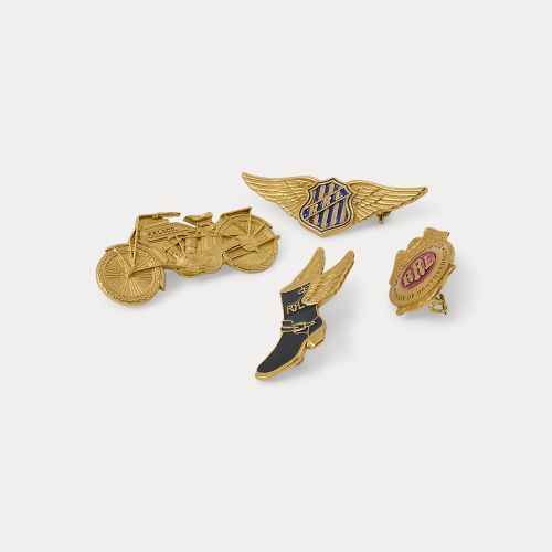 Lot de 4 broches moto en laiton - RRL - Modalova