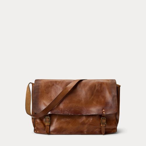 Sac coursier en cuir - RRL - Modalova