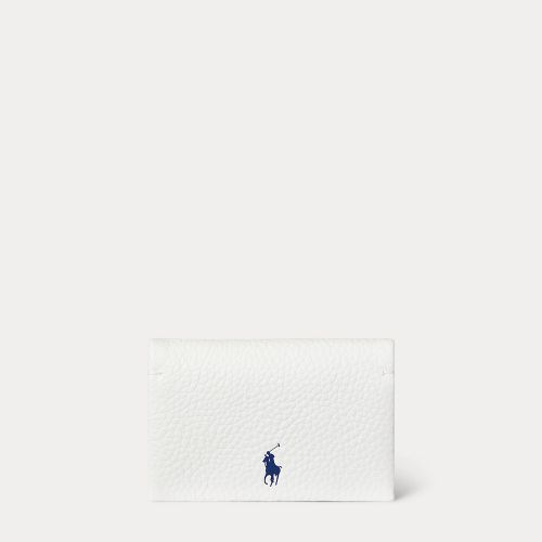 Porte-cartes Polo Play pression en cuir - Polo Ralph Lauren - Modalova