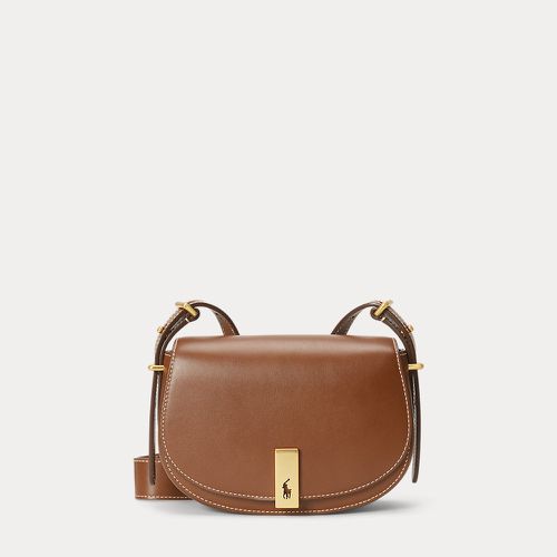 Sac Mini Saddle Polo ID en vachette - Polo Ralph Lauren - Modalova