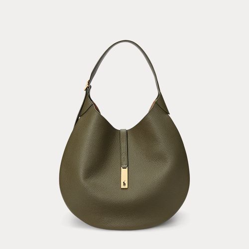 Sac Grand Shoulder Polo ID en cuir - Polo Ralph Lauren - Modalova