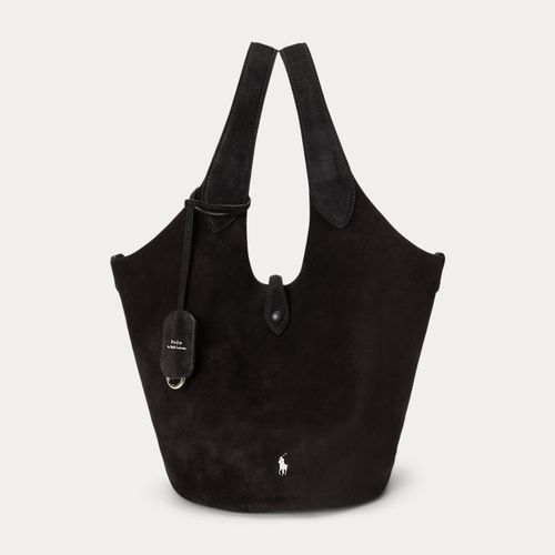 Cabas Polo Play en daim - Polo Ralph Lauren - Modalova