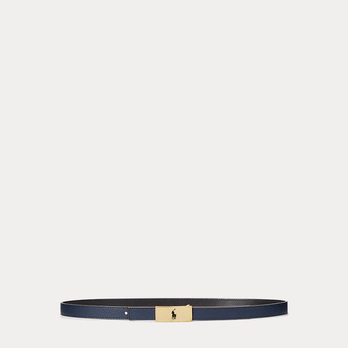 Ceinture réversible Polo ID en cuir - Polo Ralph Lauren - Modalova