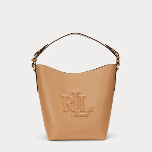 Sac seau moyen Witley en cuir - Lauren - Modalova