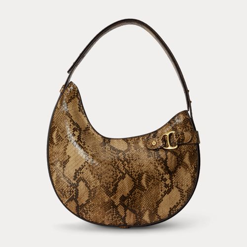 Grand sac épaule Tasha façon python - Lauren - Modalova