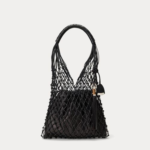 Sac cabas macramé en vachette - Collection - Modalova