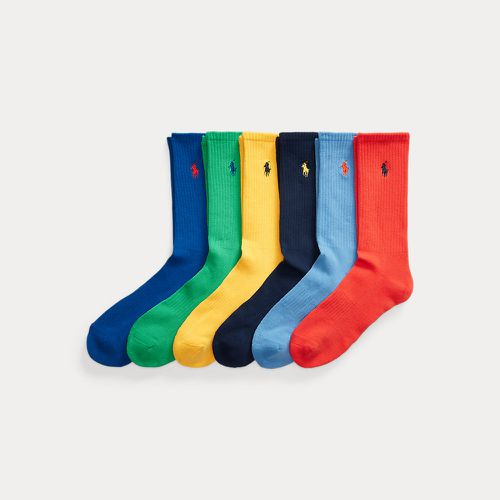 Lot 6 paires chaussettes de sport - Polo Ralph Lauren - Modalova