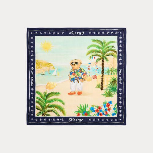 Bandana Polo Bear tropical en coton - Polo Ralph Lauren - Modalova