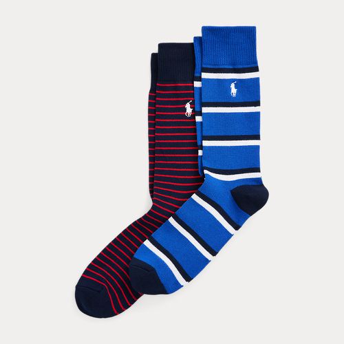  paires de chaussettes hautes rayées - Polo Ralph Lauren - Modalova