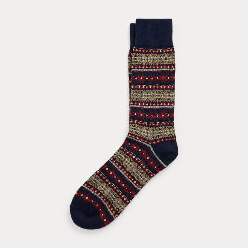 Chaussettes pour bottes Fair Isle - Polo Ralph Lauren - Modalova