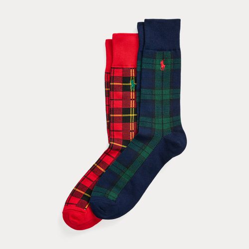 paires de chaussettes écossaises coton - Polo Ralph Lauren - Modalova