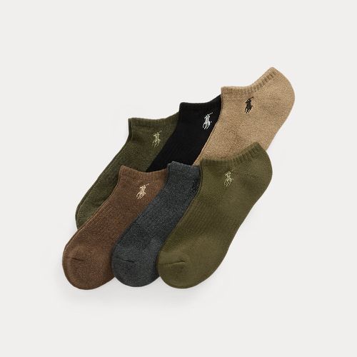 paires de chaussettes basses en coton - Polo Ralph Lauren - Modalova