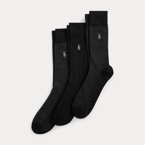 Paires chaussettes hautes à motif - Polo Ralph Lauren - Modalova