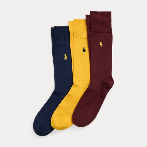 paires de chaussettes hautes en coton - Polo Ralph Lauren - Modalova