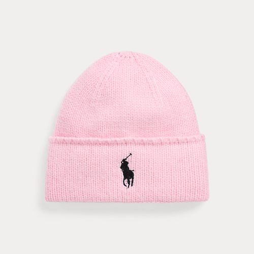 Bonnet Pink Pony en mérinos - Polo Ralph Lauren - Modalova