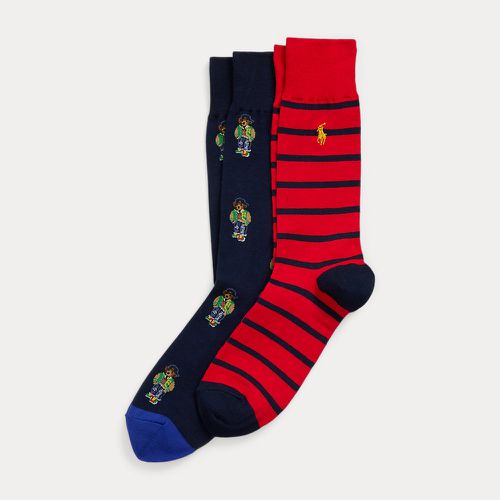 paires de chaussettes hautes Polo Bear - Polo Ralph Lauren - Modalova