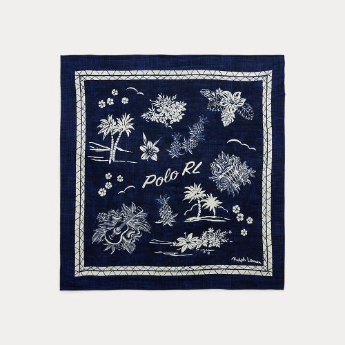 Bandana tropical en lin et coton - Polo Ralph Lauren - Modalova