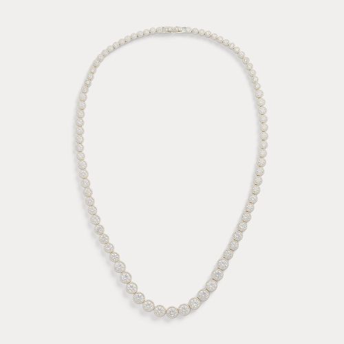 Collier oxyde zirconium plaqué argent - Lauren - Modalova