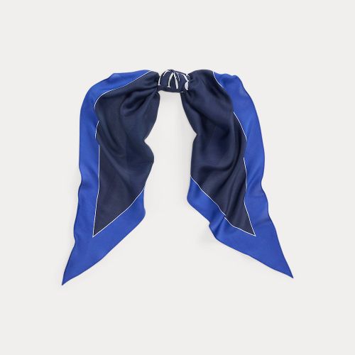 Foulard losange en modal et soie - Lauren - Modalova