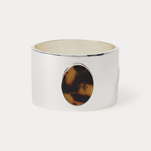 Bracelet plaqué argent à motif écaille - Lauren - Modalova