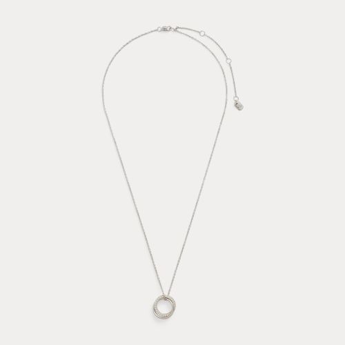 Collier pendentif pavé en argent - Ralph Lauren - Modalova