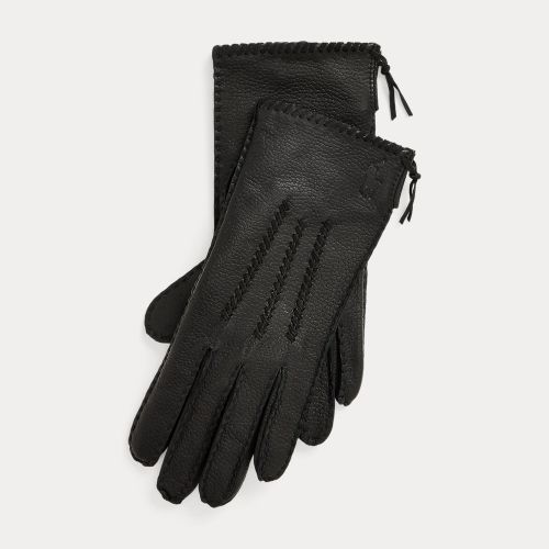 Gants à coutures en daim - Polo Ralph Lauren - Modalova