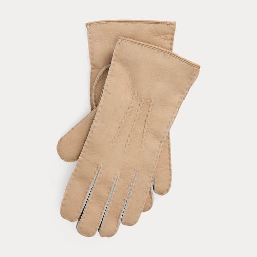 Gants en peau lainée - Polo Ralph Lauren - Modalova