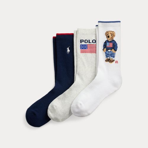 paires de chaussettes Polo Bear-logo - Polo Ralph Lauren - Modalova