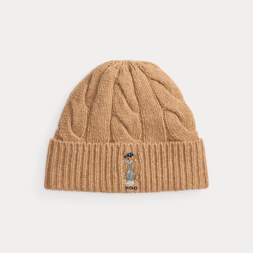 Bonnet en laine torsadée Polo Bear - Polo Ralph Lauren - Modalova