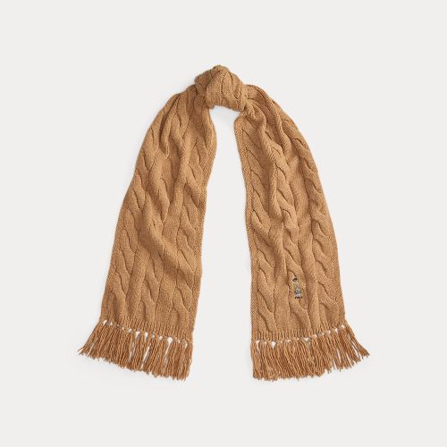 Écharpe Polo Bear torsadée en laine - Polo Ralph Lauren - Modalova