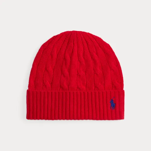 Bonnet en laine et cachemire torsadés - Polo Ralph Lauren - Modalova