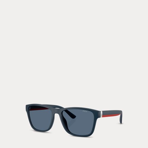 Lunettes de soleil carrées rayées - Polo Ralph Lauren - Modalova